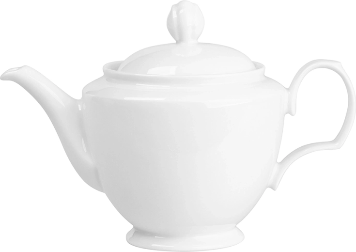 MariaPaula klasyka bílá porcelánová konvice 0,6 l