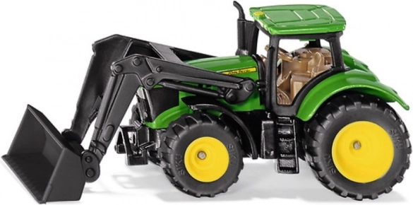 Traktor John Deere s čelním nakladačem