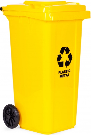 Odolný materiál HDPE a uzamykatelné víko