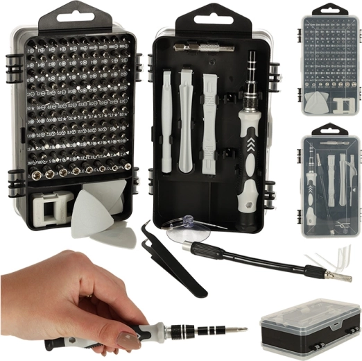 Sada precizních šroubováků a bitů 115 ks