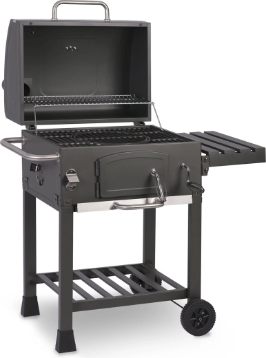 Litinový dvoudílný rošt + nerezový ohřívací rošt