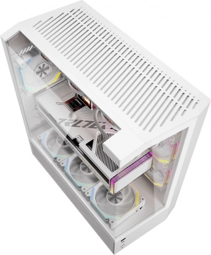 Tři strany z tvrzeného skla a ARGB efekt