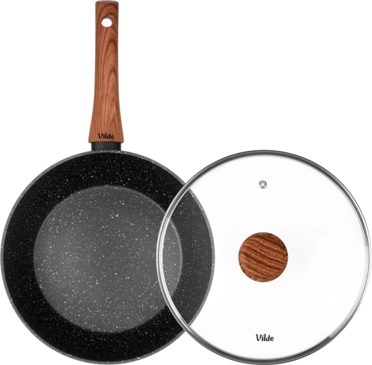 Skleněná poklice s ventilem páry