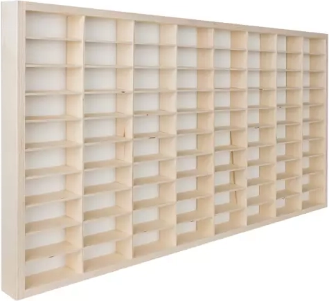 80 přihrádek pro přehlednou sbírku