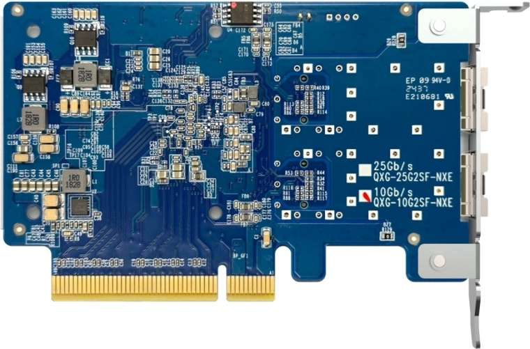 Dva porty 10GbE SFP+ pro maximální propustnost