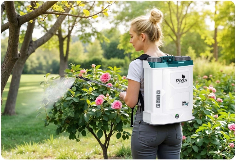 Výkonná 12V baterie a pohodlné nošení