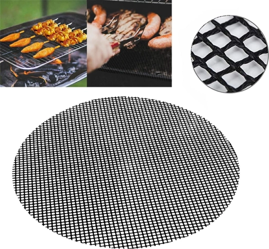 Teflonová kulatá grilovací podložka