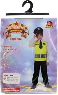 Dětský karnevalový kostým policista 120–130 cm