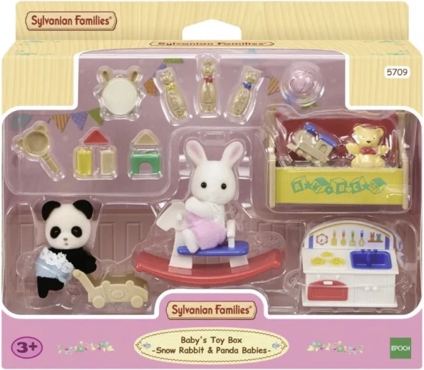 Dětský herní pokoj SYLVANIAN FAMILIES – sada s figurkami a doplňky