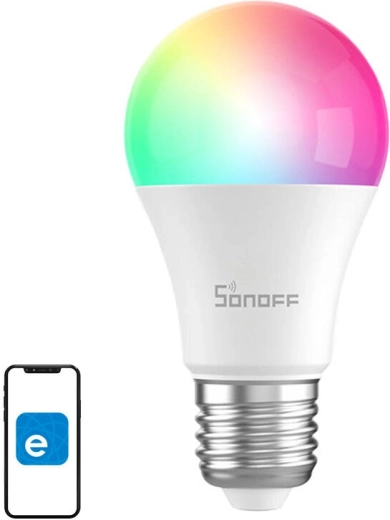 Chytrá LED žárovka WiFi Sonoff RGB