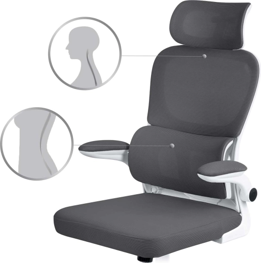 Ergonomická opora zad a hlavy