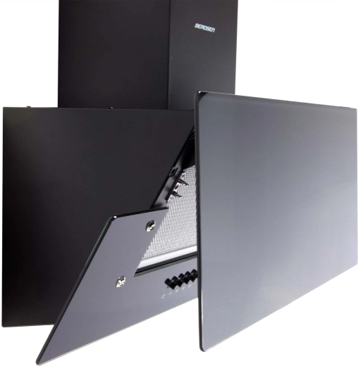 Elegantní skleněný čelní panel