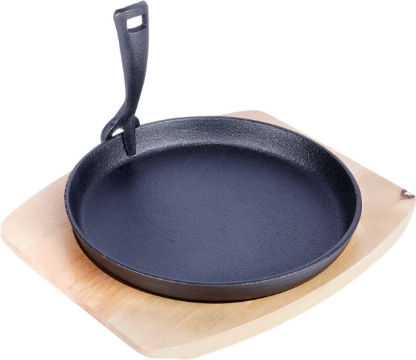 Silná litinová konstrukce pro rovnoměrné teplo