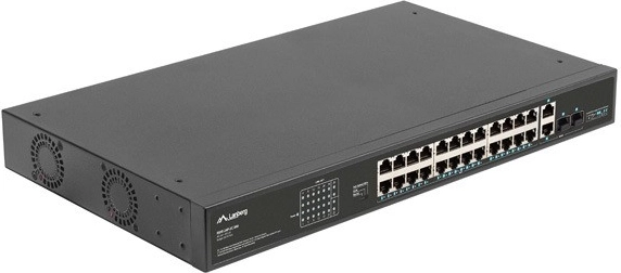Režim Extend 250 m + VLAN separace