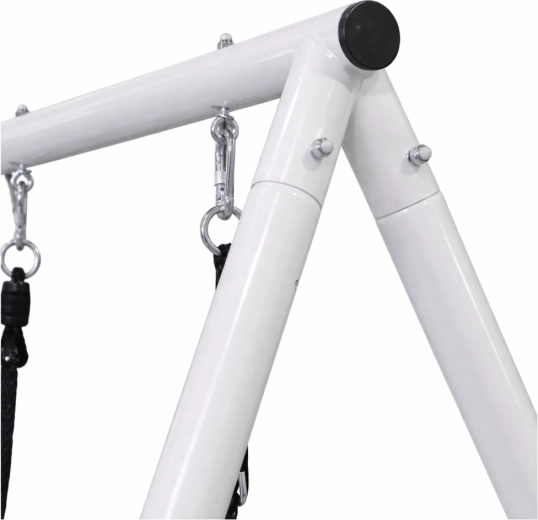 Stabilní ocelový A‑rám s bezpečným závěsem