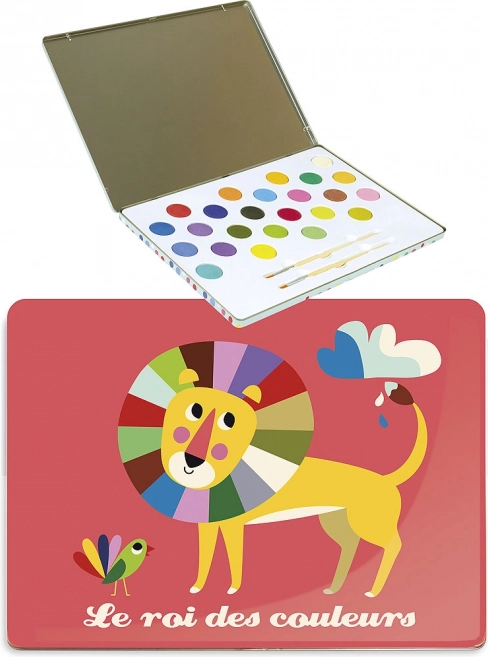 Akrylové barvy s kovovým obalem