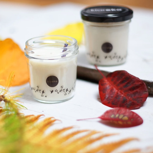 Elegantní skleněná dóza k opětovnému použití