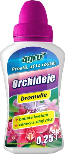 Kapalné hnojivo pro orchideje AGRO 0,25 l