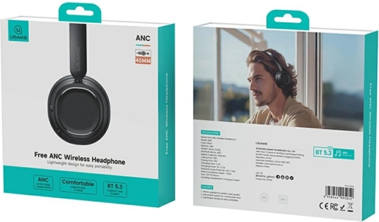 Aktivní potlačení hluku pro ničím nerušený poslech