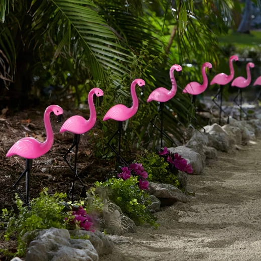 Dekorativní efekt pro cesty a záhony