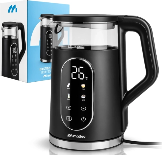 MalTec elektrická rychlovarná konvice boily 4000 bl