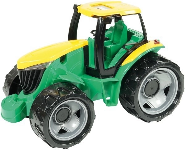 Zeleno-žlutý dětský traktor 48 cm