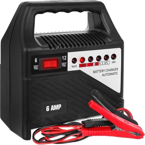Automatická nabíječka autobaterií 6/12 V, 6 A