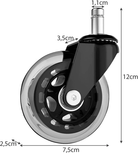 Univerzální rozměr trnu 11 mm a rychlá montáž