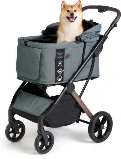 Plynulá jízda díky odpružení a vylepšeným kolům