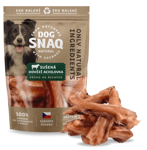 Dog Snaq sušená hovězí achillovka pro psy 200 g