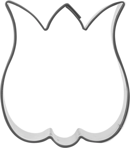 Nerezová vykrajovačka na cukroví tulipán