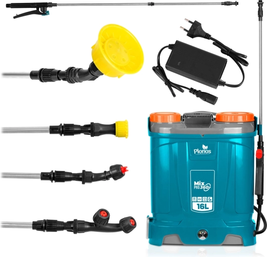 Až 9 hodin tichého provozu na baterii 12 V / 8 Ah