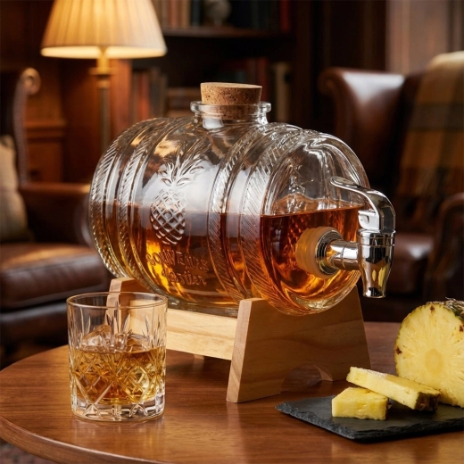 Pohodlné čepování díky stojanu a kohoutku