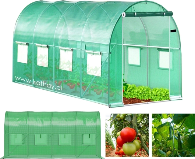 Zahradní fóliovník 4 × 2 × 2 m