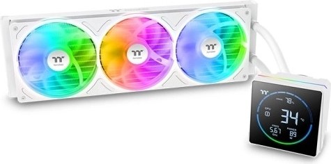 Vodní chlazení AIO 360 ARGB Snow s LCD displejem