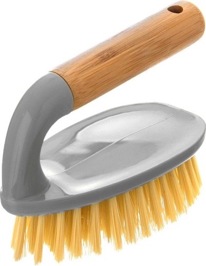Bambusový kartáč na drhnutí