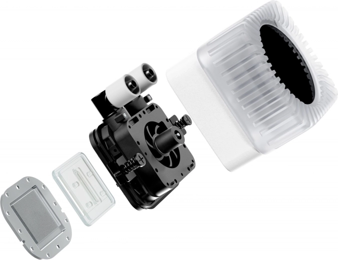 Tichý a výkonný provoz díky ventilátorům a moderní pumpě