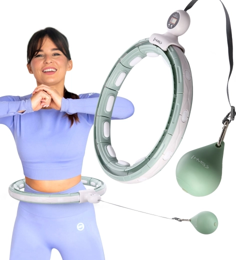 Nastavitelná obruč s magnetickou masáží