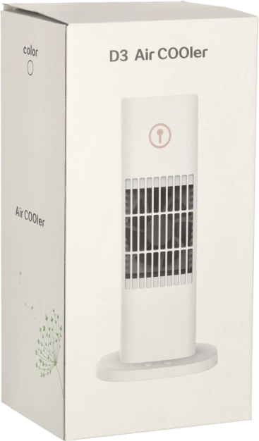 Přenosný mini klimatizér na vodu s USB, stolní zvlhčovač a věžový ventilátor