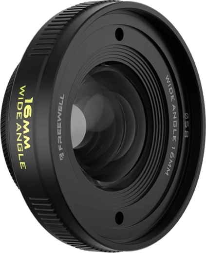 Širokoúhlý objektiv Freewell 16 mm se závitem 17 mm