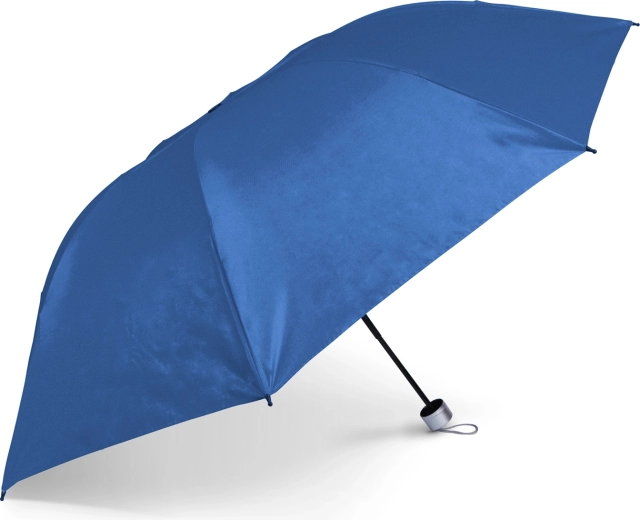Tmavomodrý skládací deštník s průměrem 96 cm
