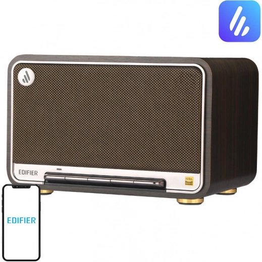 Bezdrátový reproduktor Edifier D32 – černý ořech