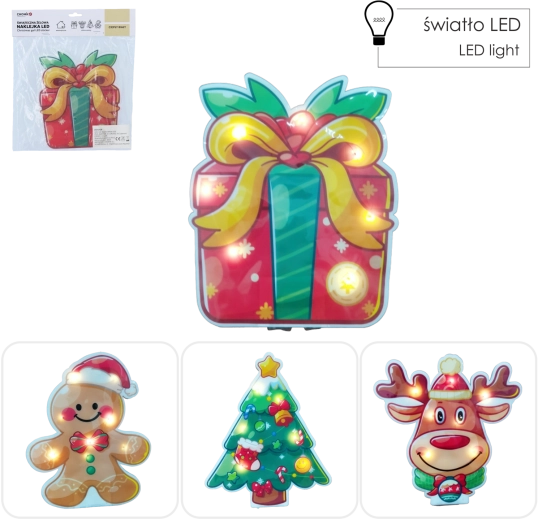 Teplé bílé LED s jemným blikáním