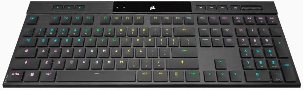 Bezdrátová mechanická klávesnice Corsair K100 RGB Air Ultra Thin Cherry MX