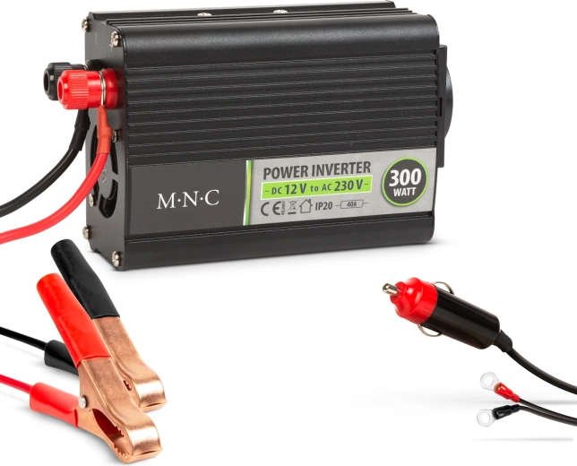 Měnič napětí do auta 12 V na 230 V, 300 W