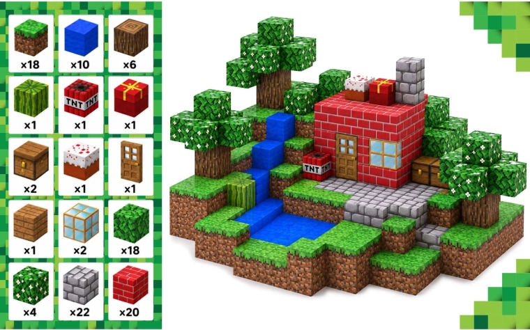 108 kostek pro vlastní pixelový svět
