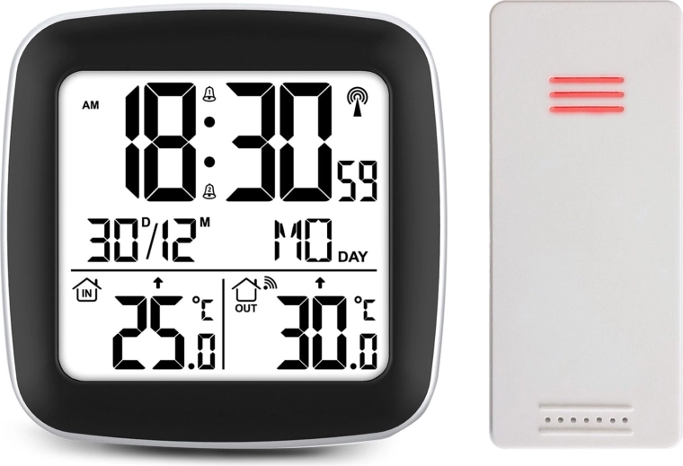 Bezdrátové měření uvnitř i venku