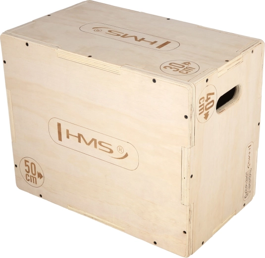 Plyometrický box HMS DSC04 z překližky 50 × 40 × 30 cm