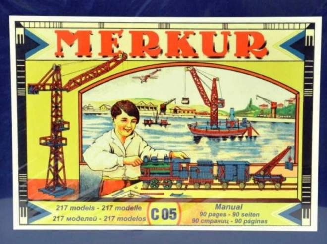 stavebnice Merkur Classic C05 – 217 modelů