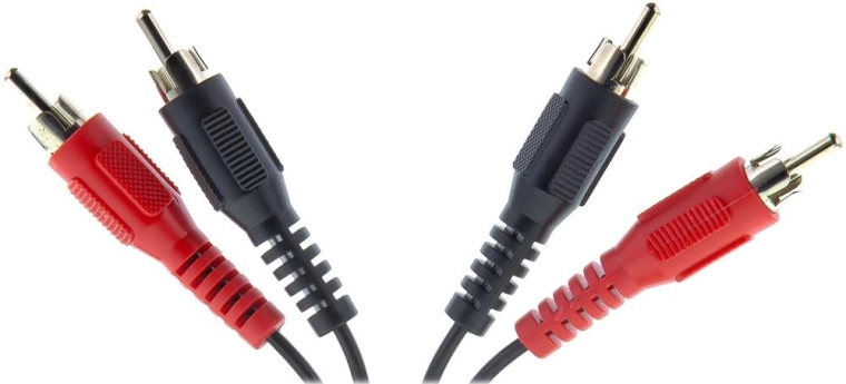 Sencor audio kabel 2× RCA na 2× RCA, 2,5 m